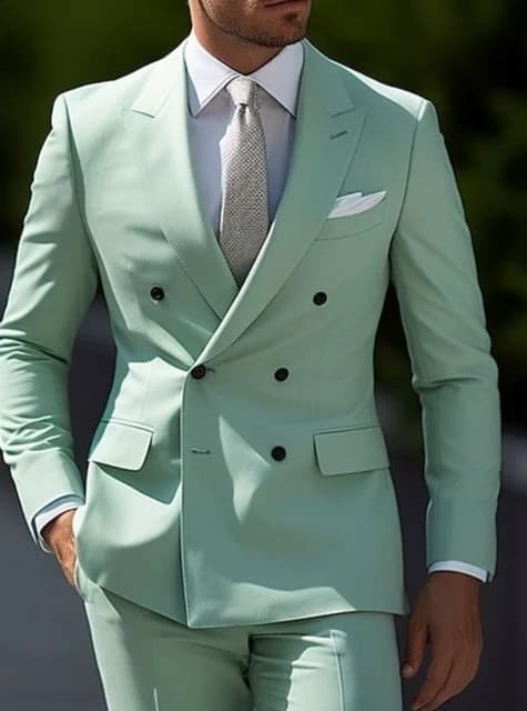 Traje dos piezas business slim fit para hombre