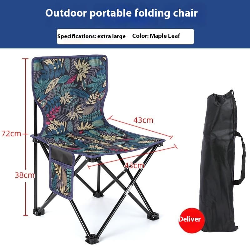 Silla plegable portátil para exteriores