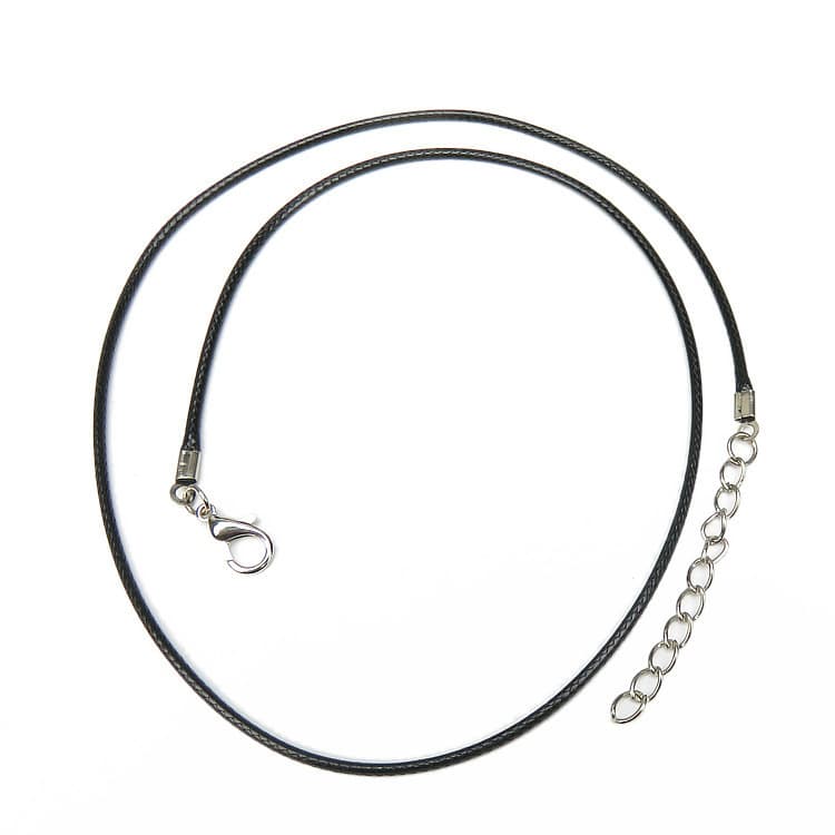 Collar colgante de luna de cristal natural