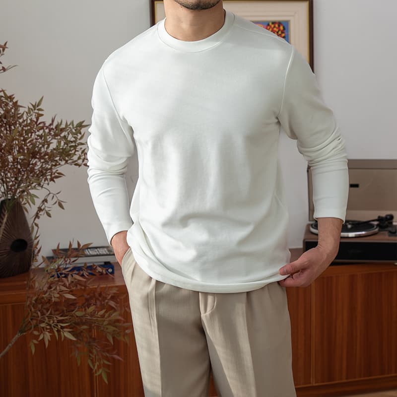 Camiseta de manga larga para hombre