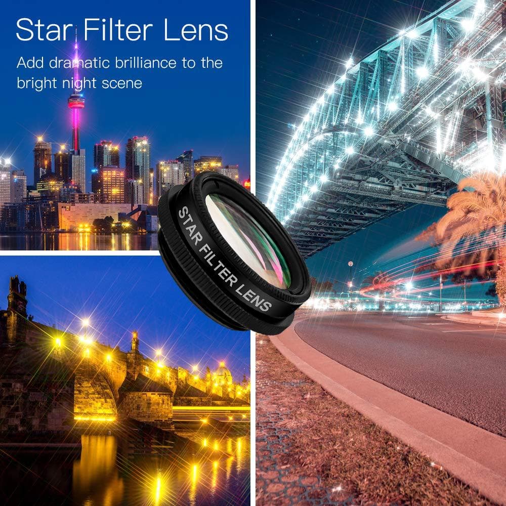 Kit de lentes múltiples para fotografía móvil