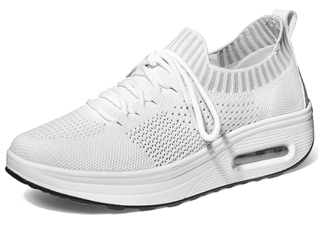 Zapatillas deportivas de malla con cojinete de aire para mujer