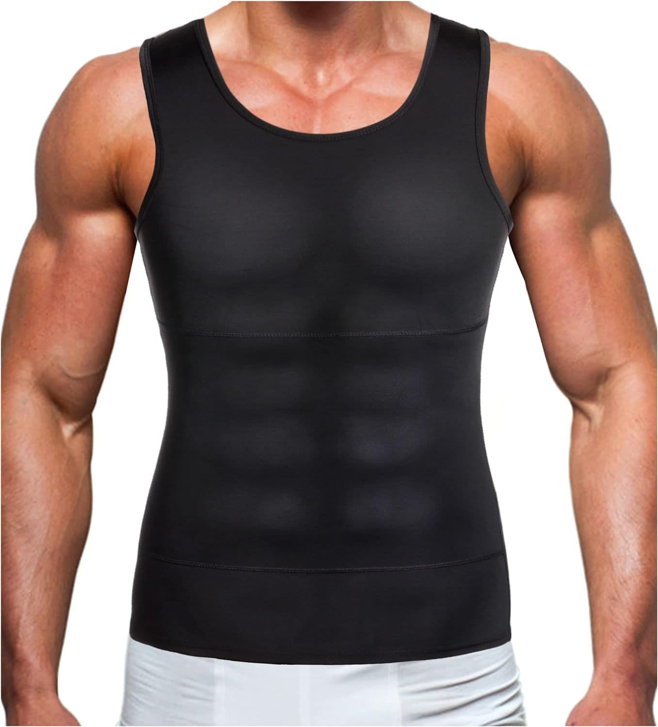 Camiseta deportiva ajustada para hombre