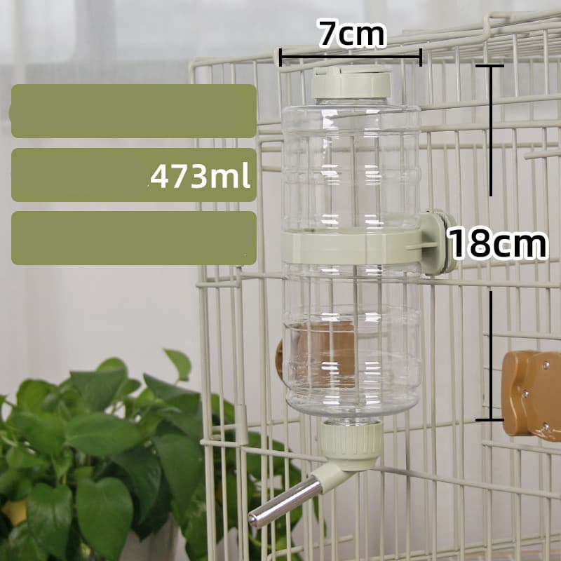 Botella de agua para mascotas con capacidades múltiples