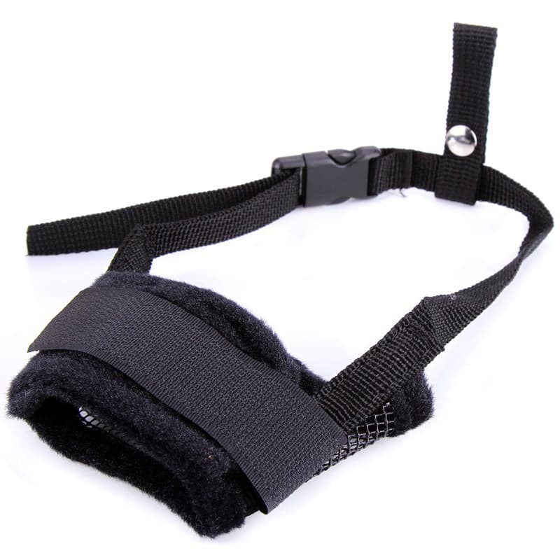 Protector anti-mordidas para perro ajustable