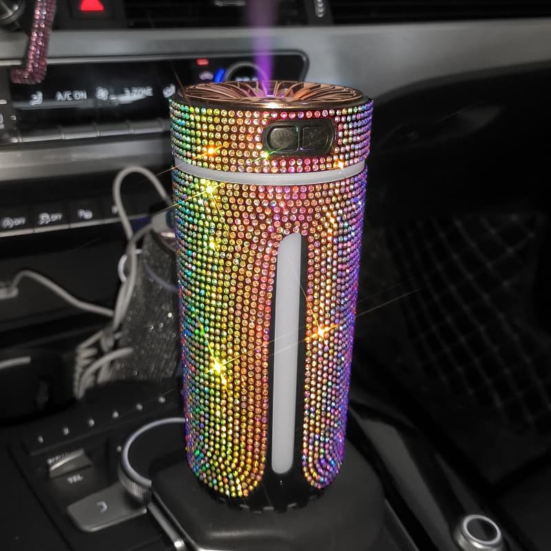 Humidificador de auto con LED y función de aromaterapia