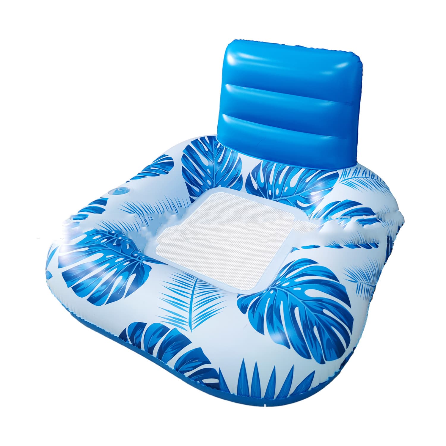 Asiento flotador inflable de PVC