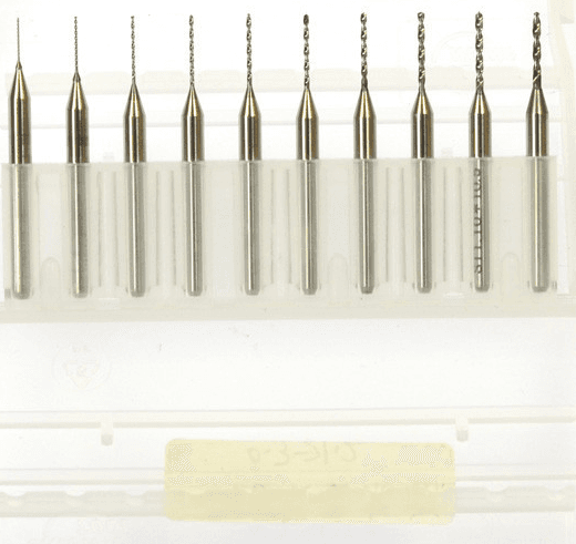Broca de micrograbado de carburo de tungsteno