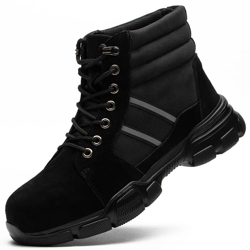 Zapatos de seguridad de tela oxford, resistentes e impactos y perforaciones
