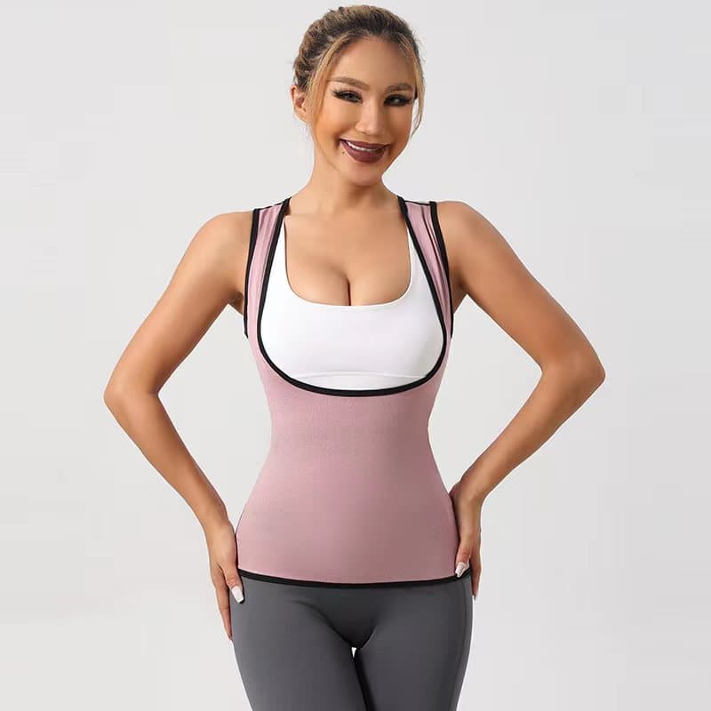 Top deportivo mujer yoga compresión moldea la silueta