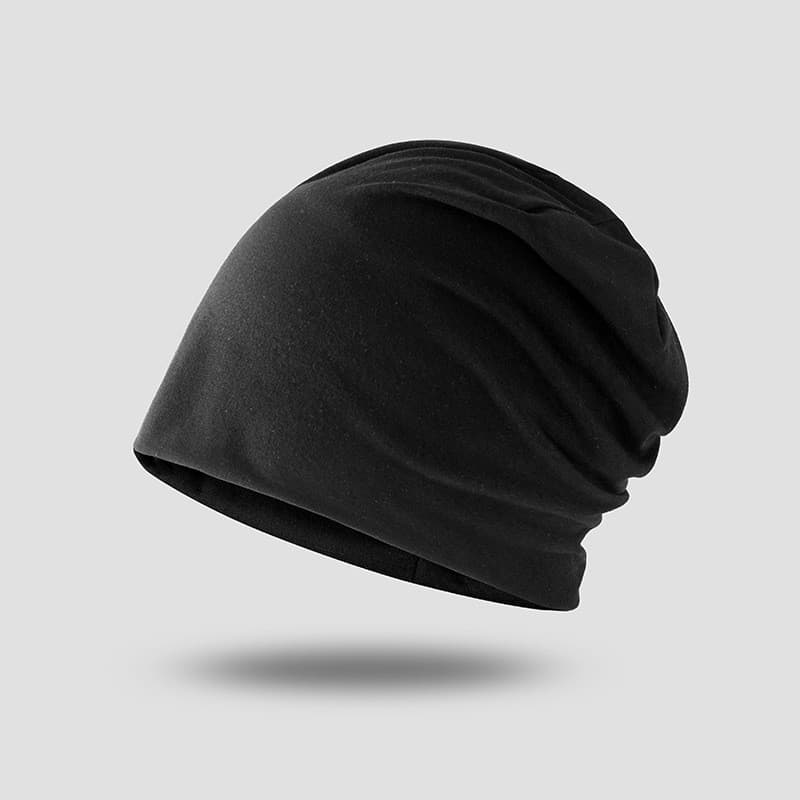 Gorro de punto con domo redondeado estilo moderno
