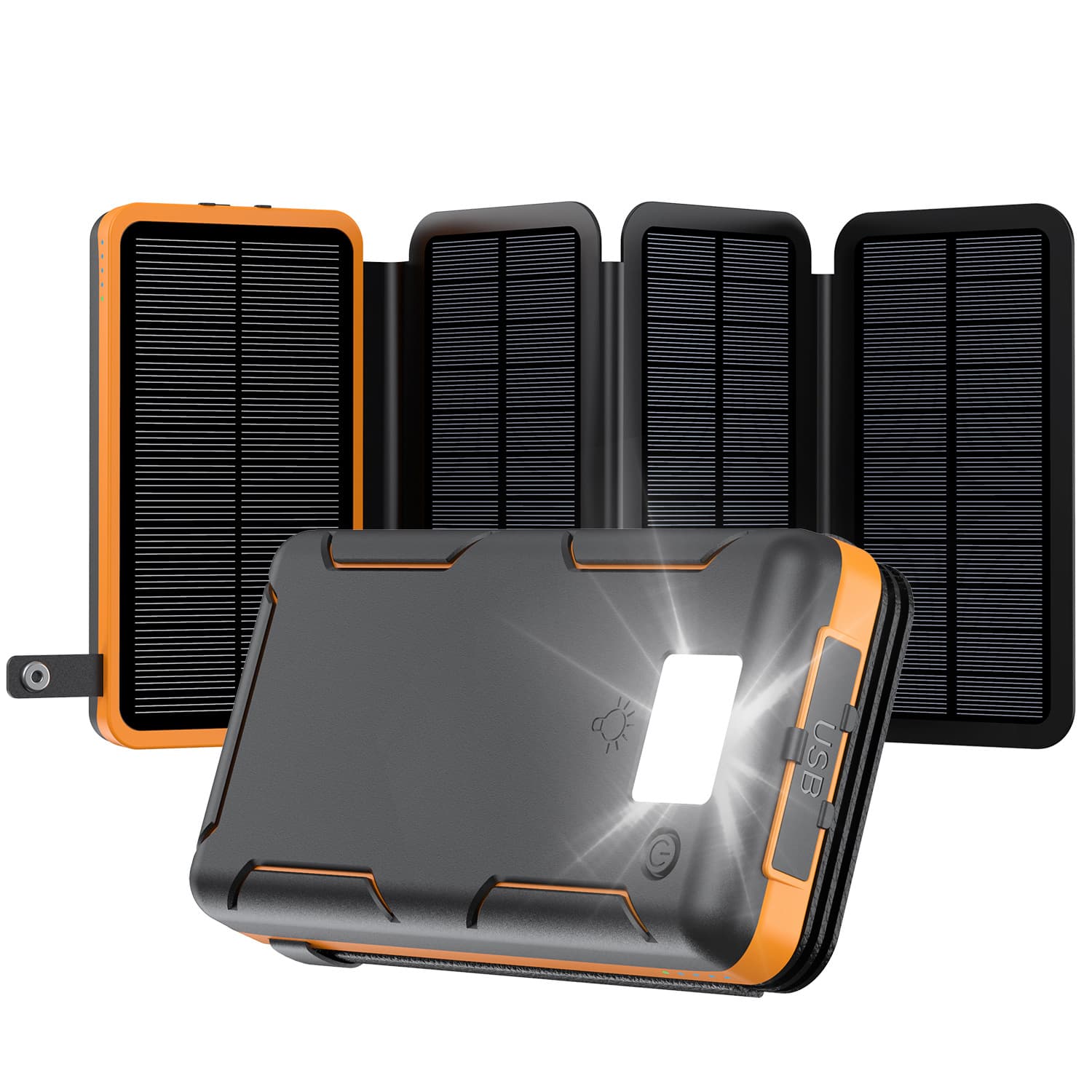 Batería solar portátil 25000 mAh