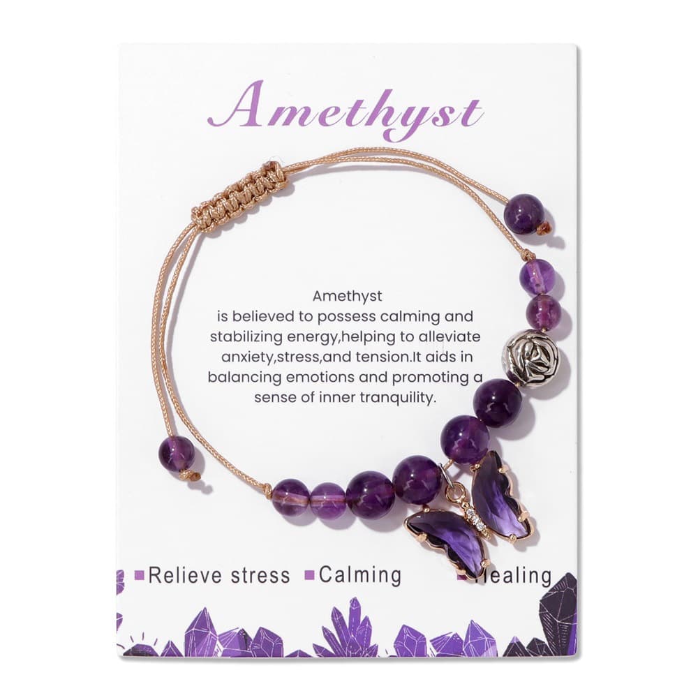 Pulsera piedra natural amatista