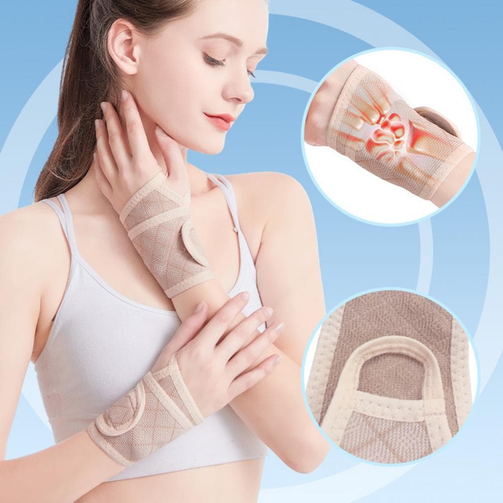 Soporte de muñeca ajustable para túnel carpiano