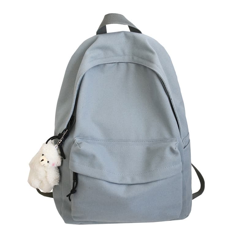 Mochila ligera unisex con diseño simple