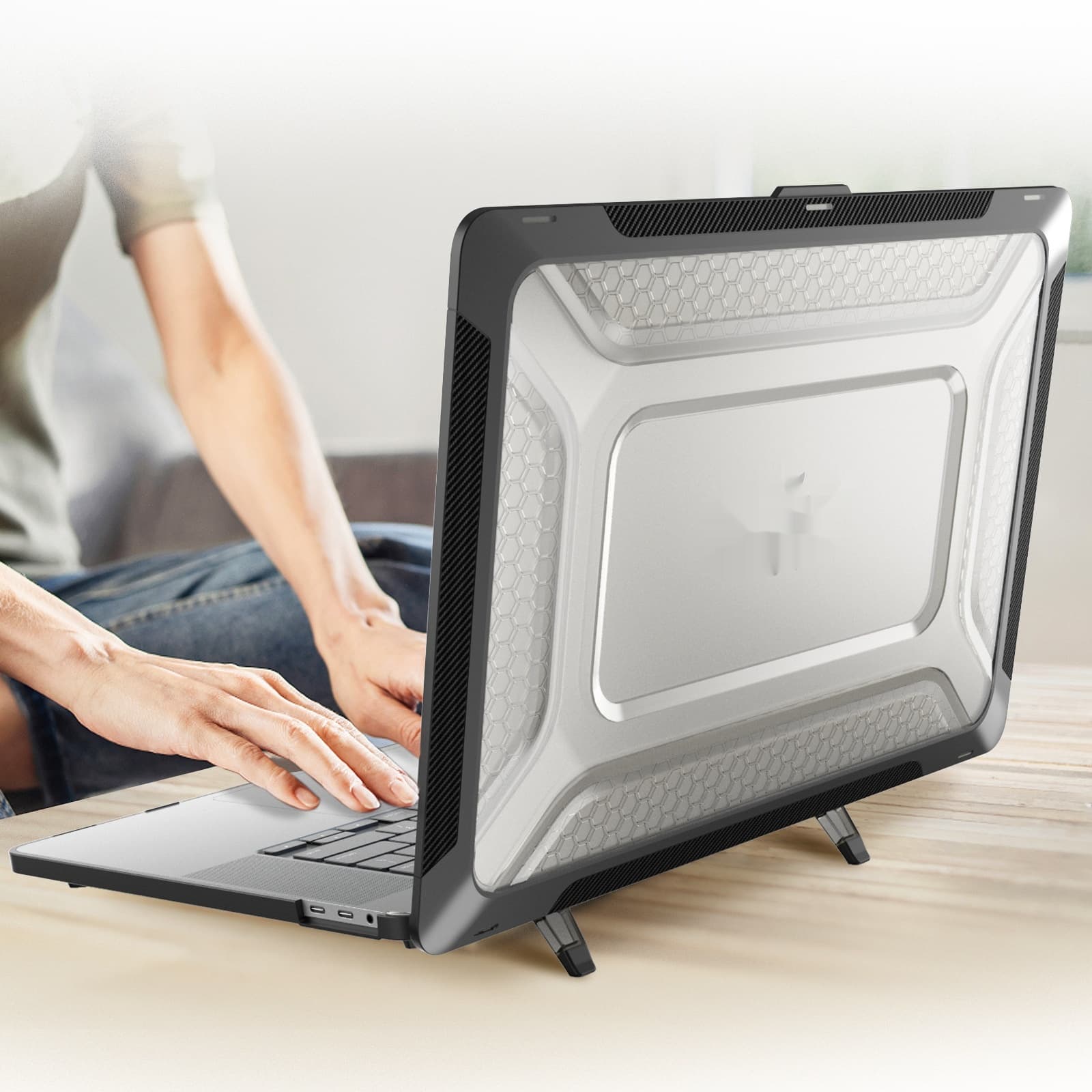 Funda protectora de metal para laptop