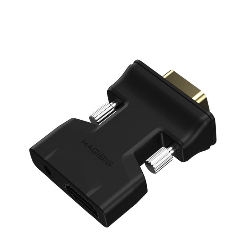 Convertidor HDMI a VGA con salida de audio