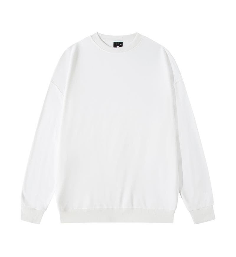 Sudadera para hombre color sólido corte holgado