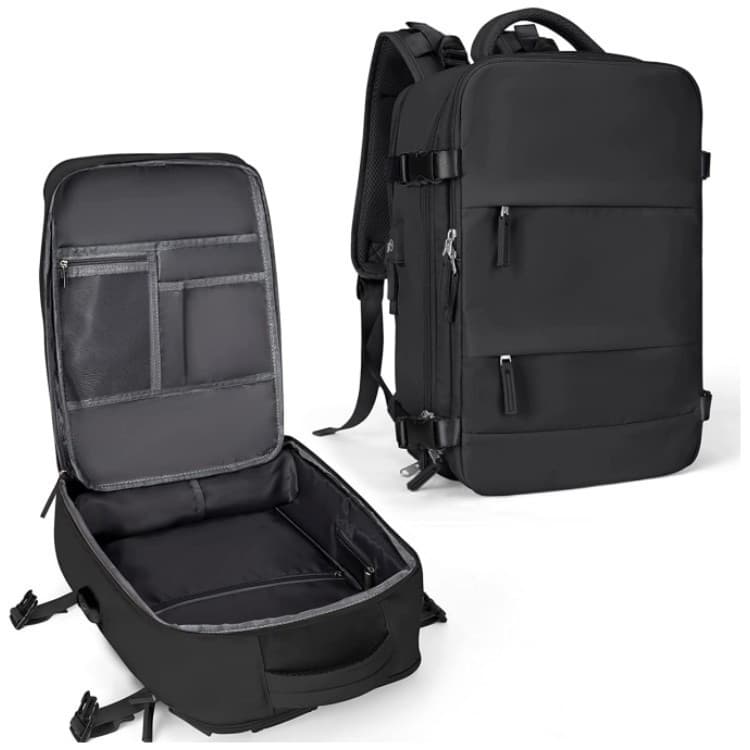 Mochila de viaje de gran capacidad, portátil y resistente