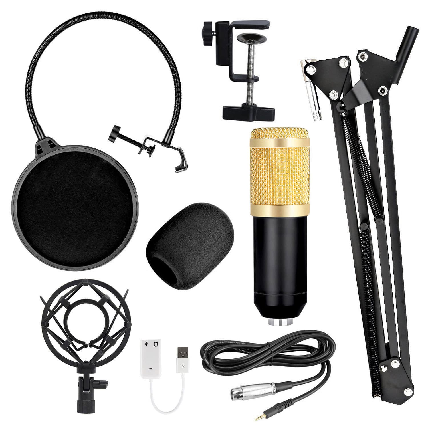 Micrófono para karaoke, grabación y podcasting