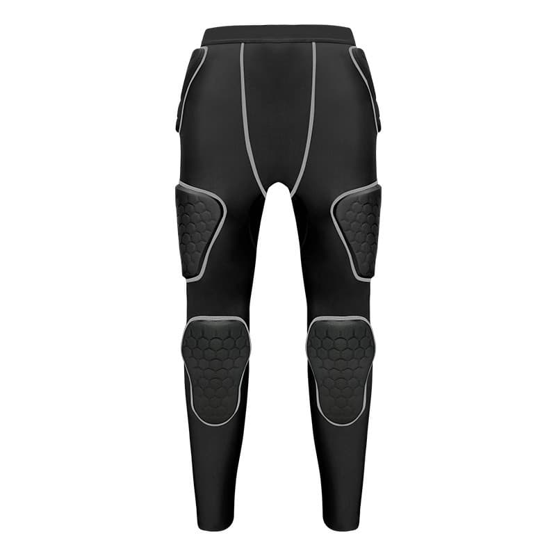 Pantalones de compresión deportiva anti-colisión para rodilla