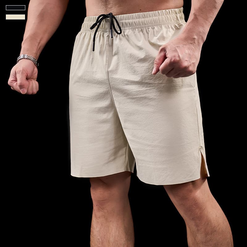 Shorts deportivos de seda helada, de secado rápido