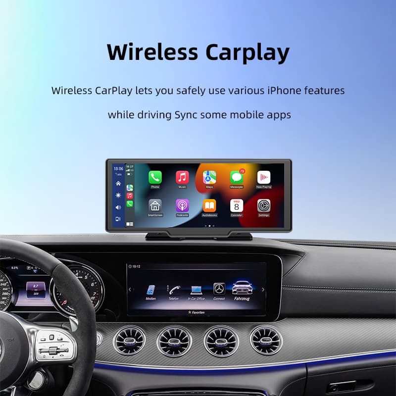 Pantalla de navegación 10.26" con grabadora y CarPlay