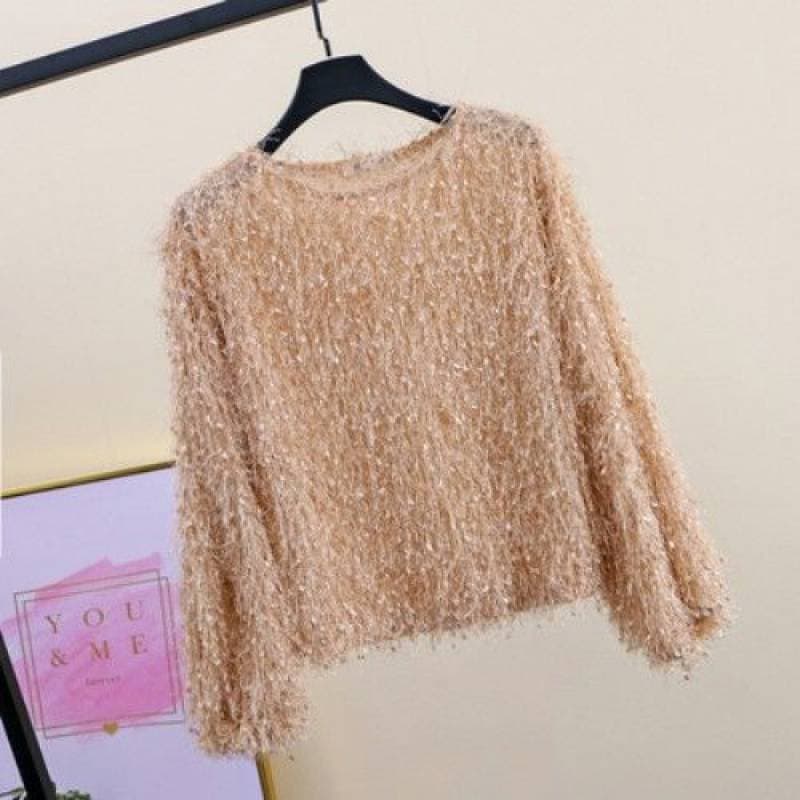 Blusa larga de moda con detalles de borlas para mujer