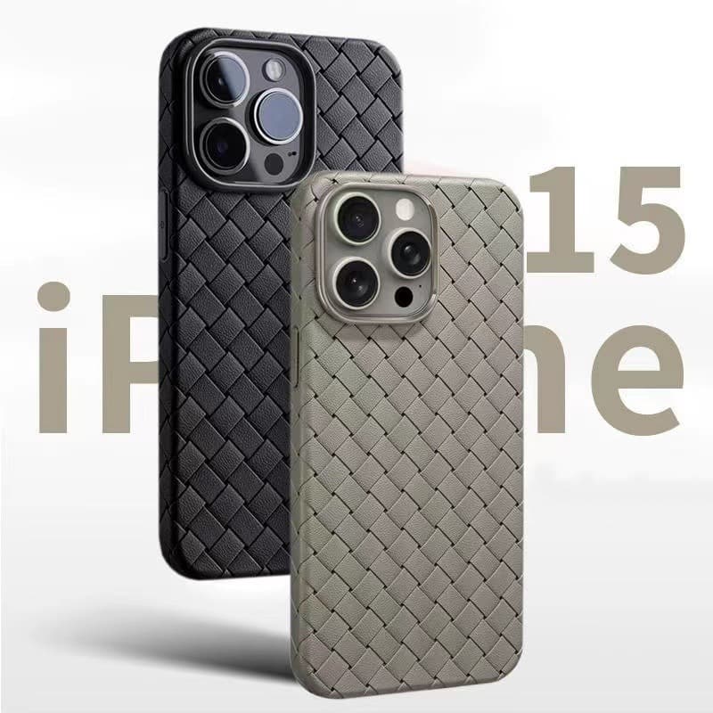 Funda iPhone textura tejida disipación térmica