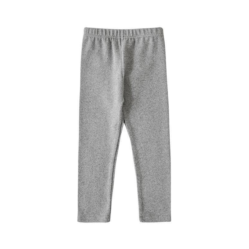 Pantalones tipo leggings para niña, elásticos y versátiles para exterior