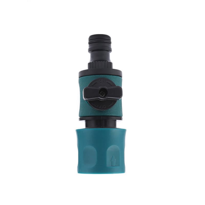 Adaptador rápido para tubería de riego de jardín