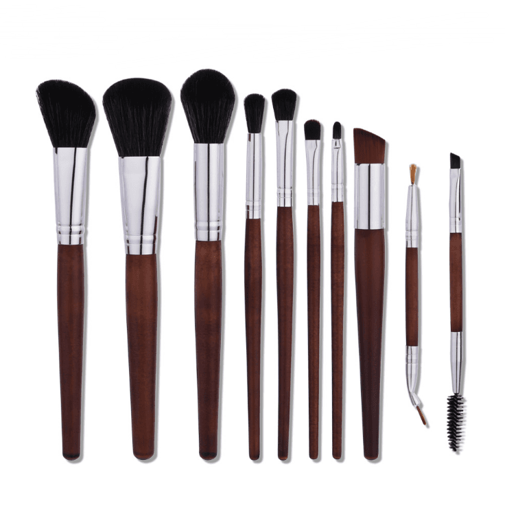 Juego de 10 brochas de maquillaje profesional