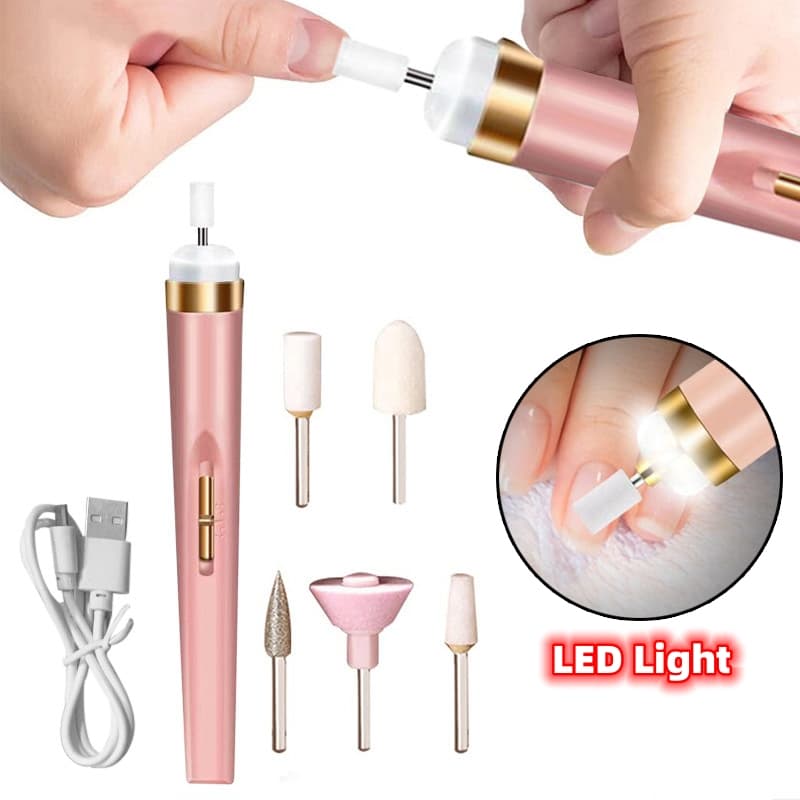 Máquina de uñas 5 en 1 inalámbrica con batería recargable