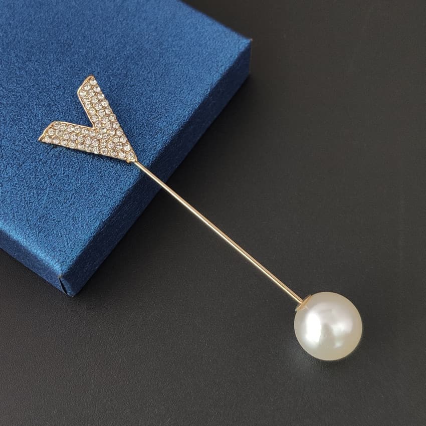 Broche fijo anti exposición geométrico