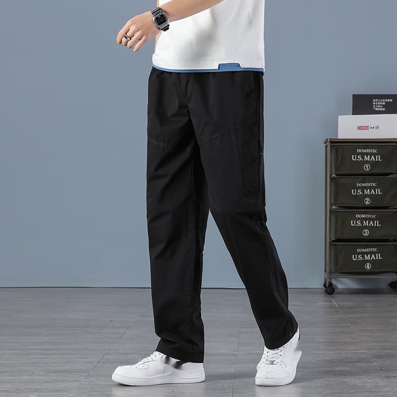 Pantalones cargo sueltos y amplios para hombre