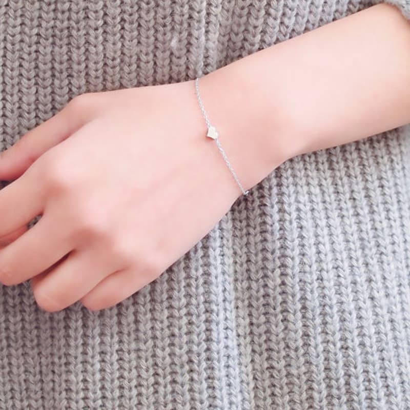 Pulsera de corazón simple