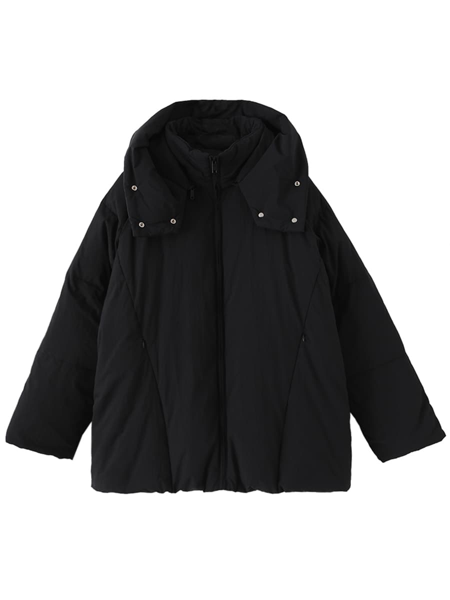 Chaqueta acolchada con capucha desmontable, plumón