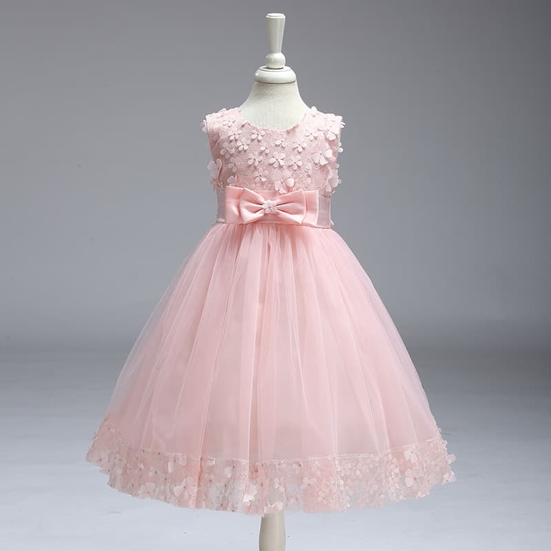 Vestido de tul princesa para niña verano