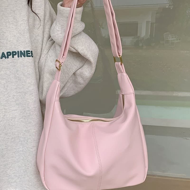 Bolsa de hombro coreana de gran capacidad