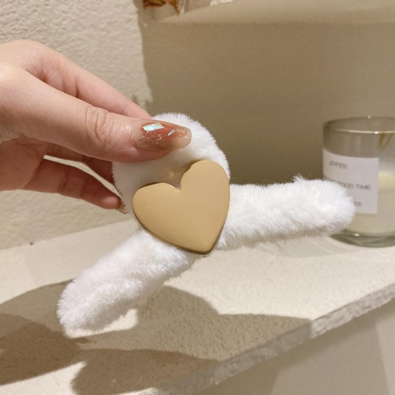 Clip de cabello diseño amor estilo coreano