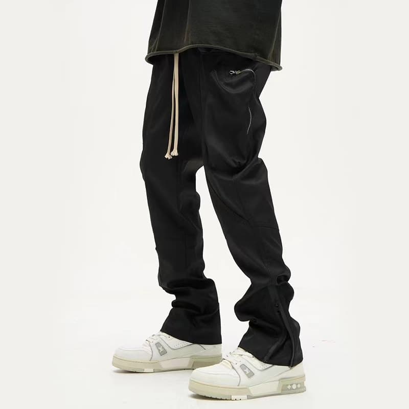 Pantalones cargo con múltiples bolsillos estilo urbano
