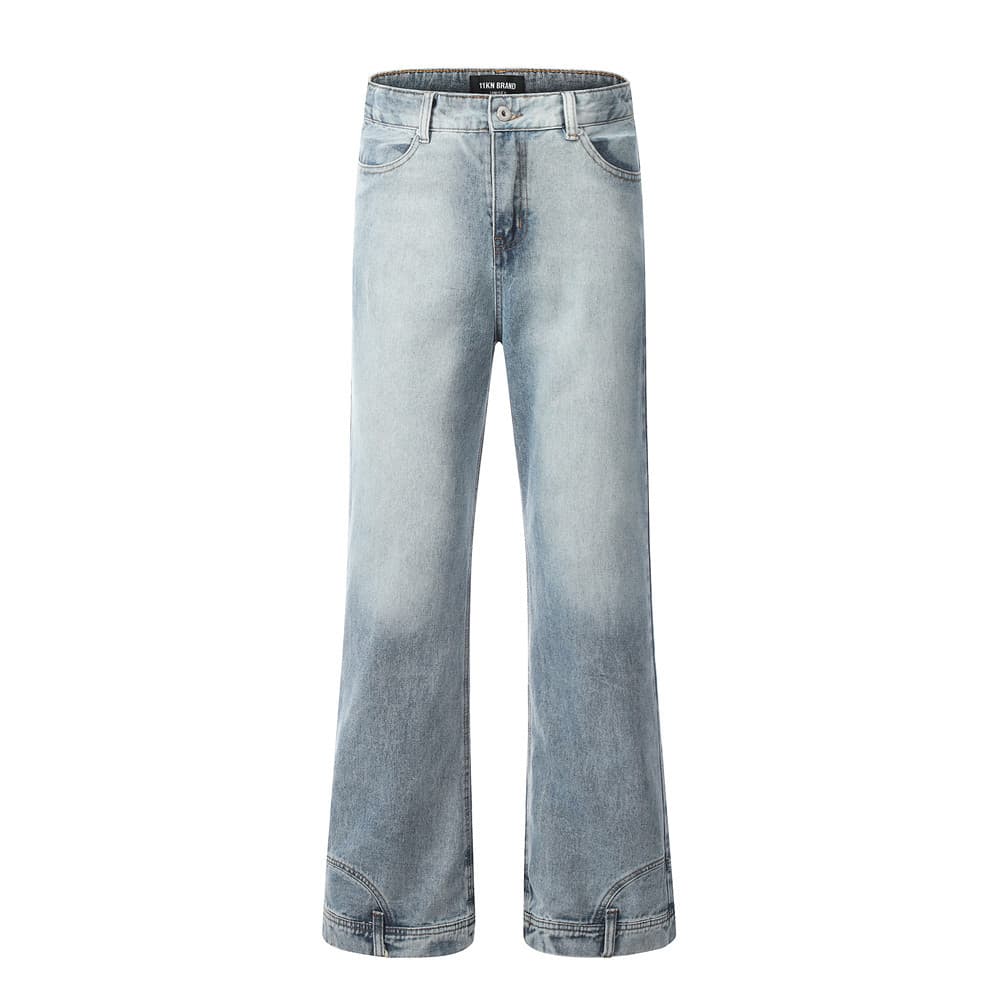 Jeans de denim para hombre con estilo moderno