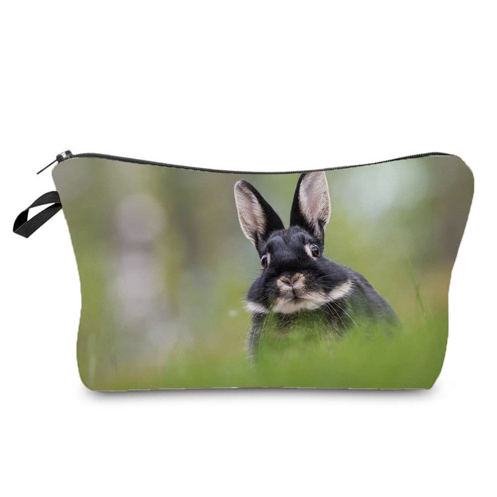 Neceser portátil con estampado animal