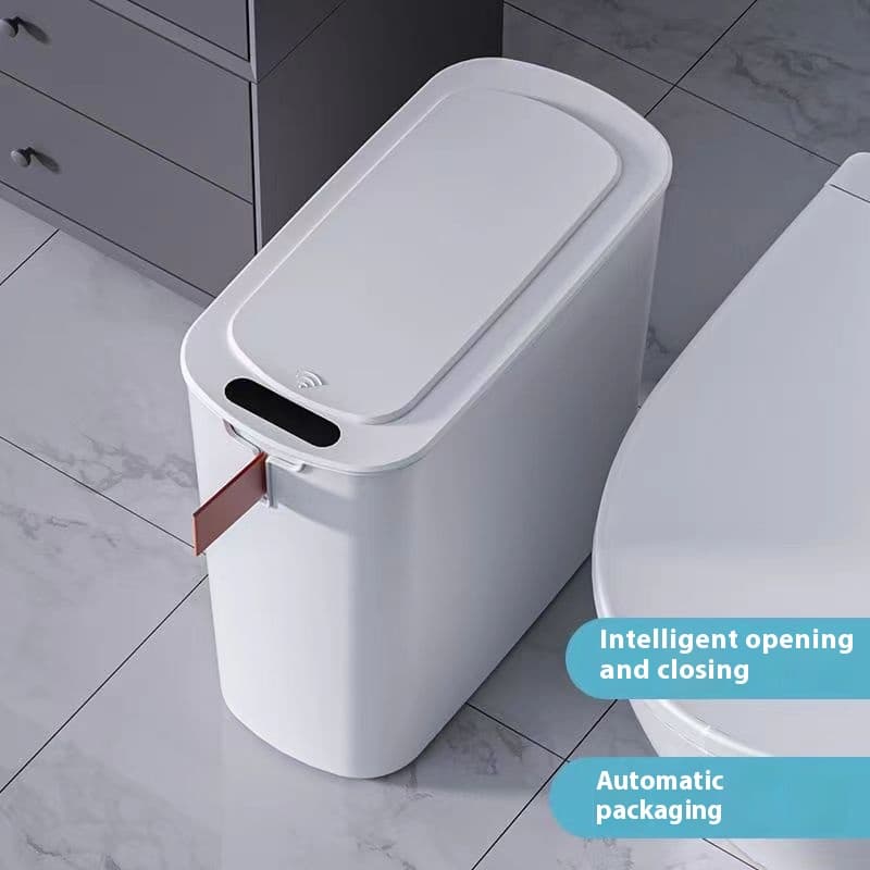 Cubo de basura automático con sensor de inducción