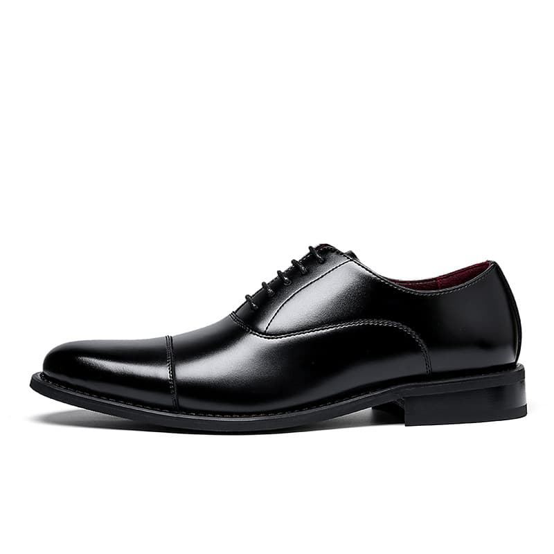 Zapatos de vestir con altura aumentada, estilo británico