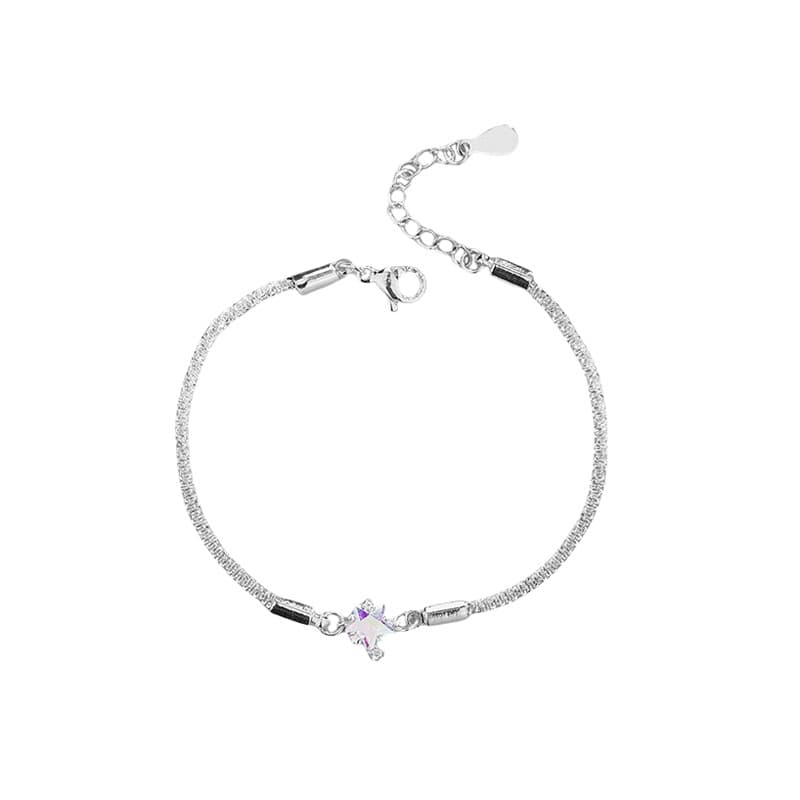 Pulsera pentágrama piedra de luna