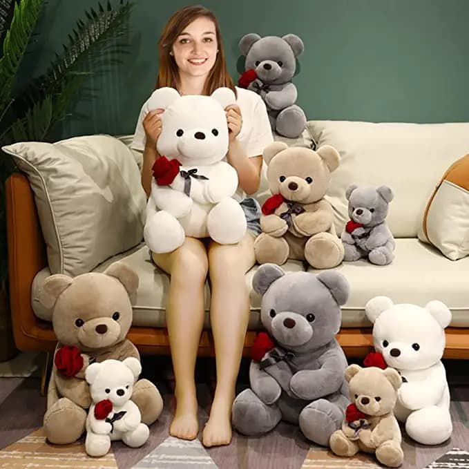 Osito peluche abrazable tamaños 25-45 cm para regalo