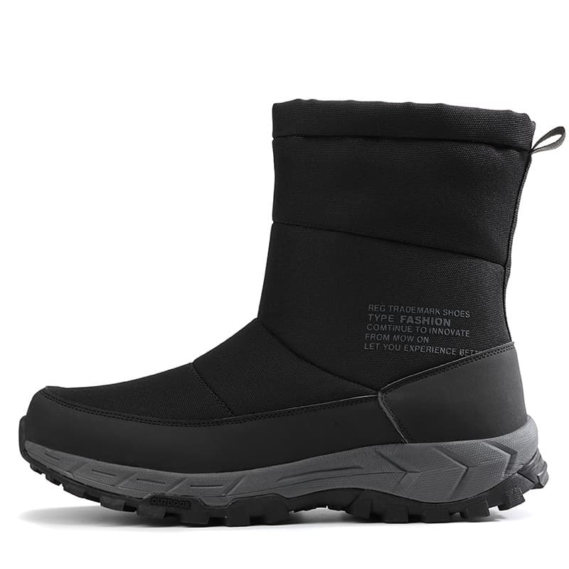 Botas de algodón gruesas con suela antideslizante