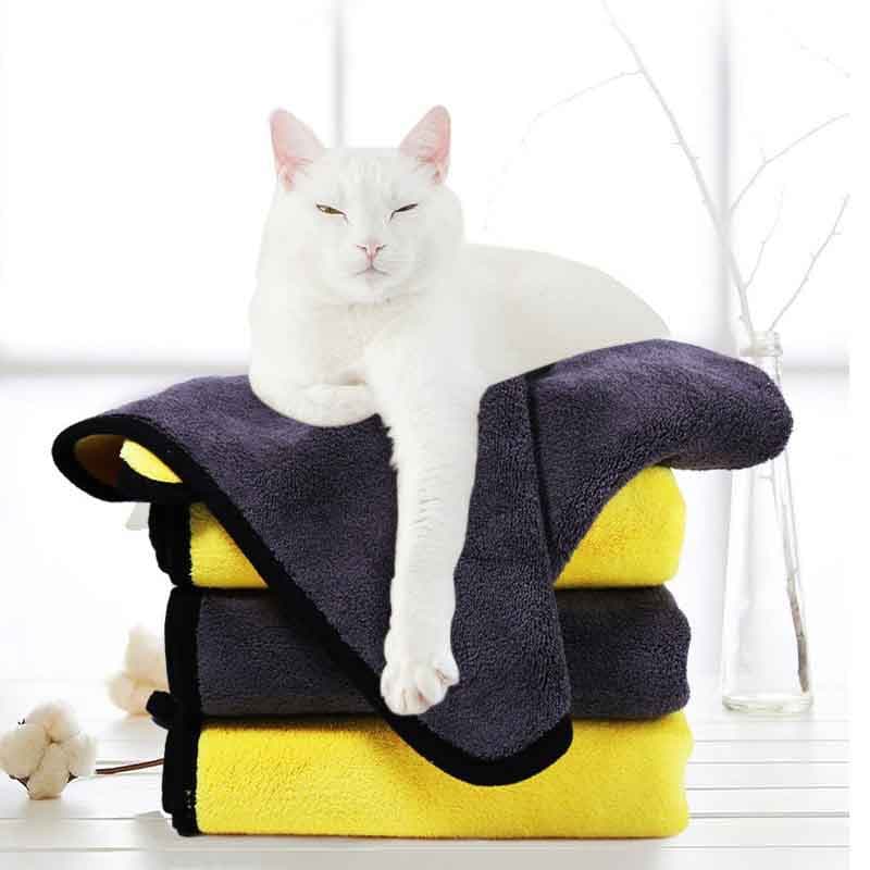 Toalla absorbente multiuso para mascotas