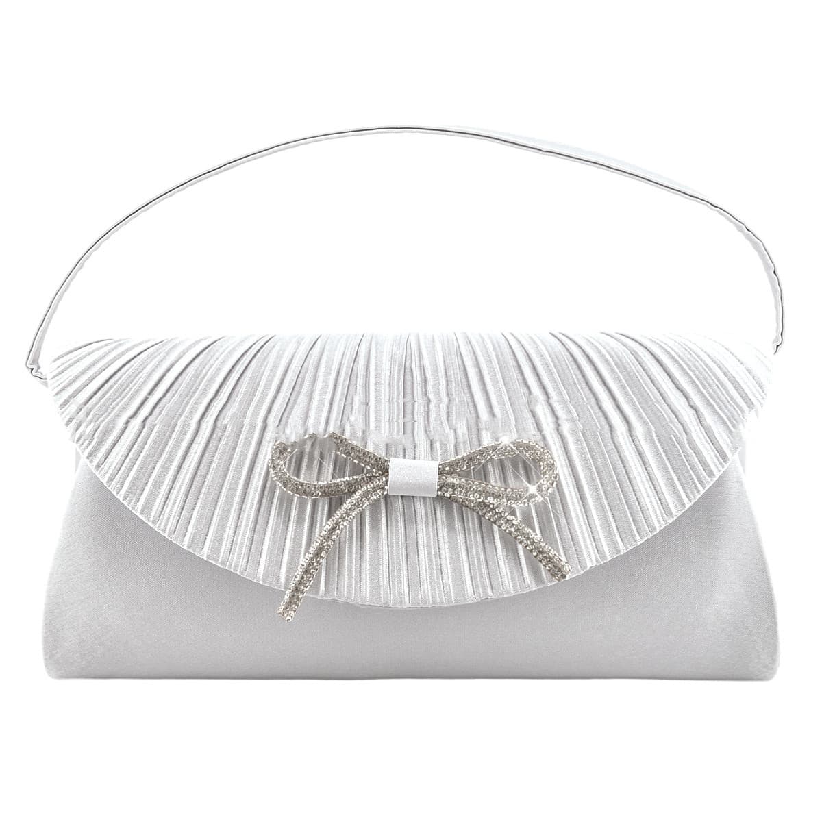 Bolsa de cena con moño, diseño elegante para mujer
